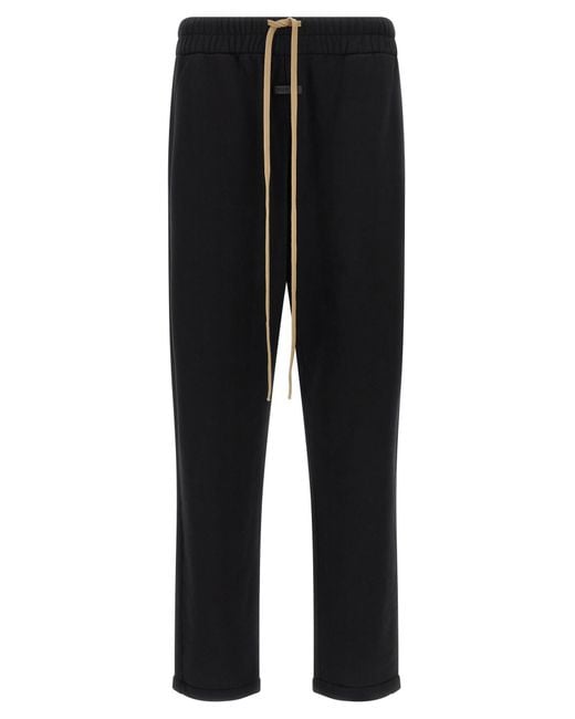 Fear Of God Black Cotton Joggers for men