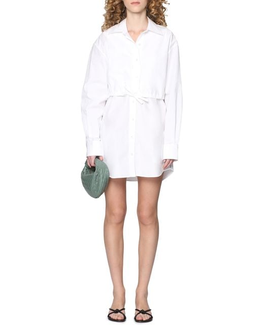 Alexander Wang White Cotton Shirtdress Dress