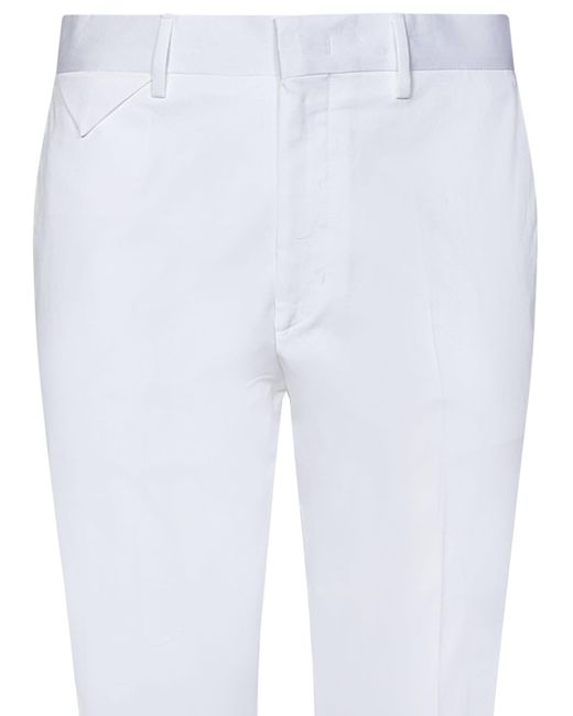 Low Brand White Cooper T1.7 Trousers for men