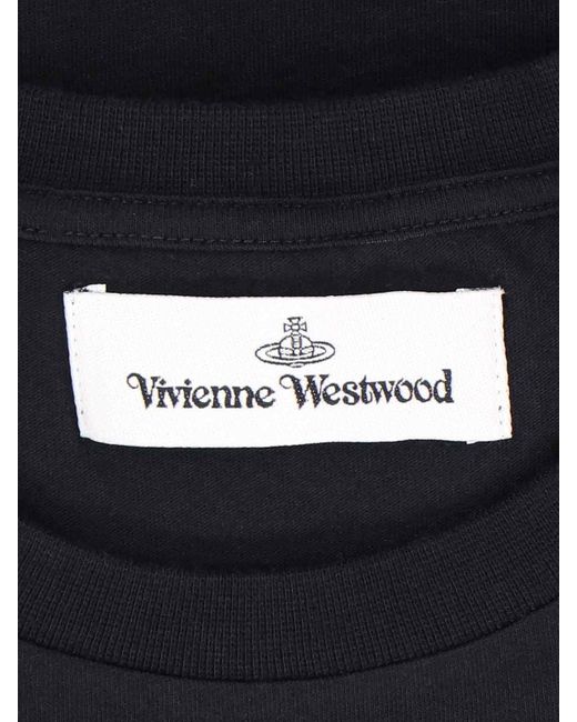 Vivienne Westwood Black Orb T-shirt for men