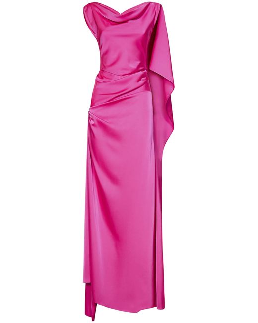 Rhea Costa Pink Long Dress