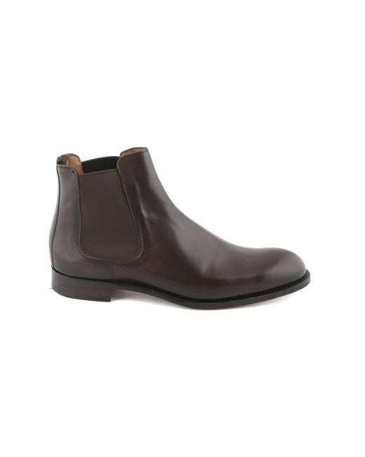 Cheaney Brown Mocha Burnished Calf Boot for men