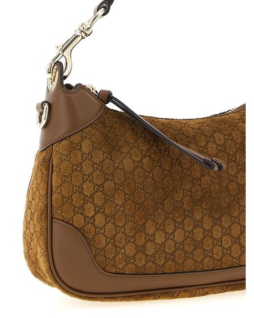 Gucci Brown Calfskin Shoulder Bag