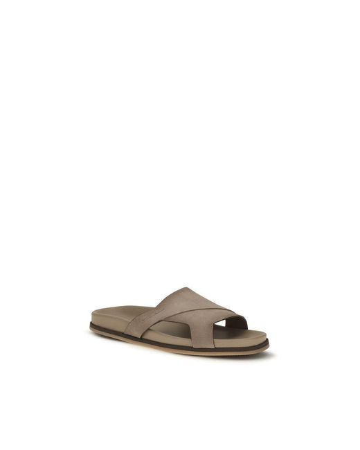 Santoni Multicolor Leather Sandals for men
