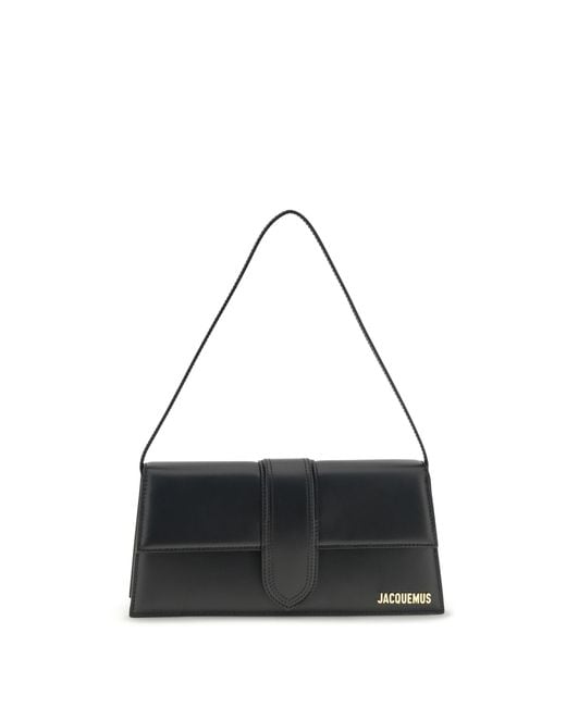 Jacquemus Black Le Bambino Long Shoulder Bag Calf Leather Bos Taurus