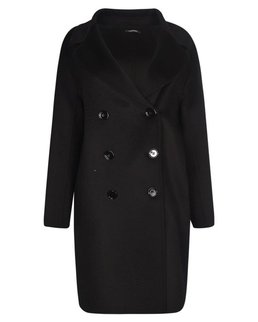 Max Mara The Cube Cabi Trench in Black | Lyst