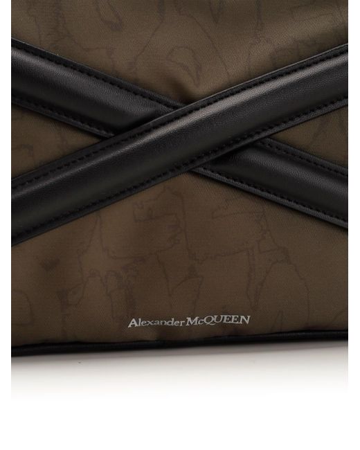 Alexander McQueen Green Harness Camera Bag for men