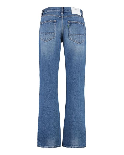 Department 5 Blue Bowl Straight-Leg Jeans Cotton Regular for men