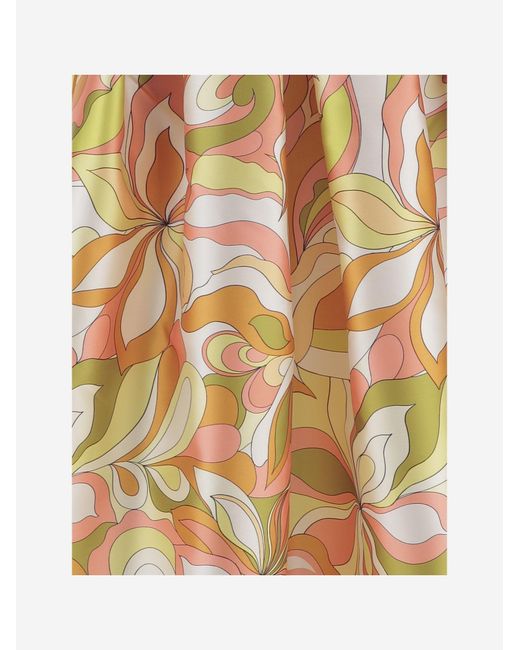 Lunatica Milano Multicolor Flared Skirt Polyester