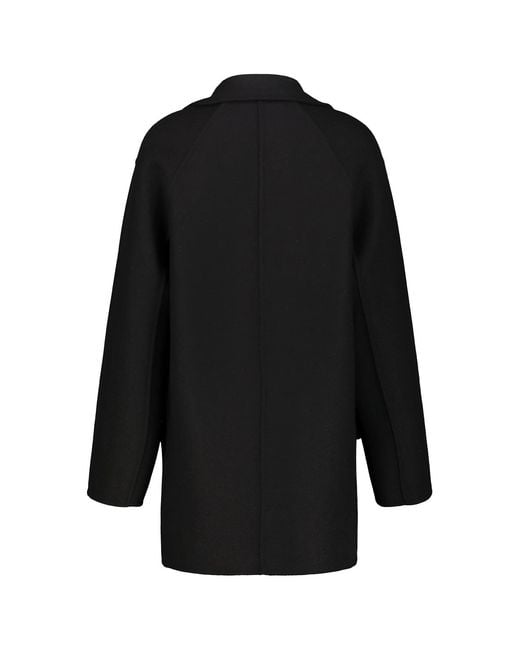 The Row Black Azuron Coat