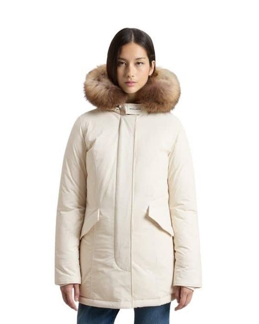 Woolrich Natural Luxury Arctic Raccoon Parka