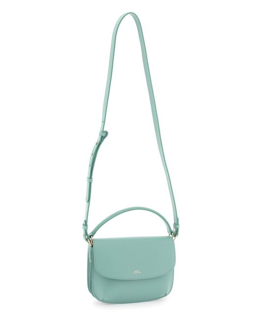 A.P.C. Green Sarah Mini Shoulder Bag