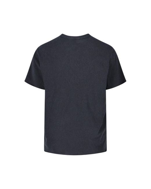 James Perse Blue Classic T-Shirt for men