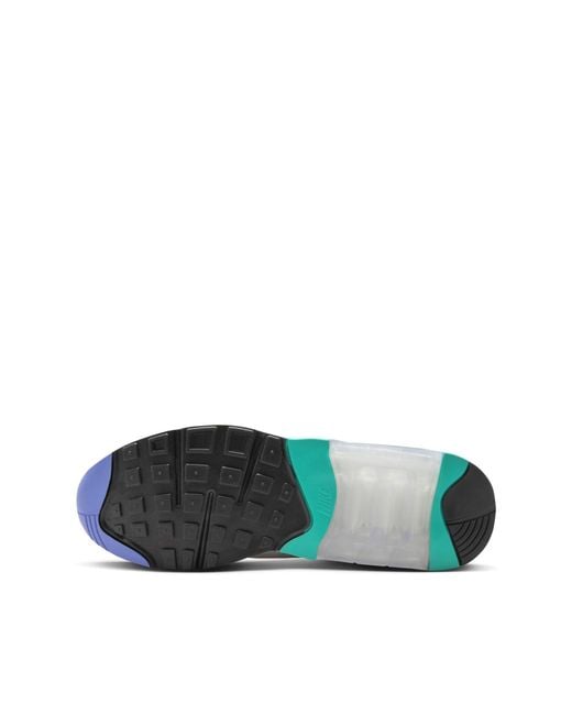 Nike Blue Air 180 Sneakers Shoes