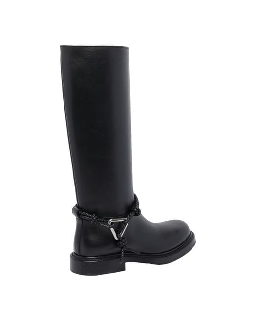 Bottega Veneta Black James Boots