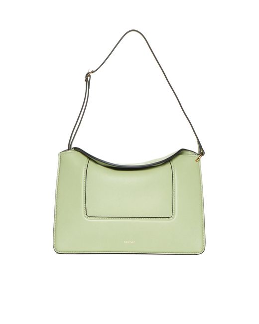 Wandler Green Penelope Leather Bag