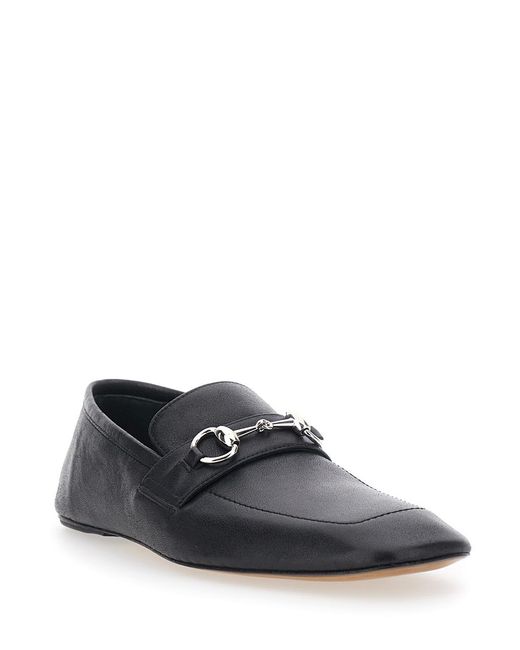 Gucci White Loafers Ragazzo Leather