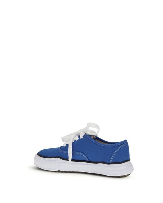 Maison Mihara Yasuhiro Blue Cotton Sneakers Upper: Cotton; Sole: Rubber