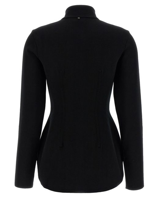 Sportmax Black 'Baffo1234' Shirt
