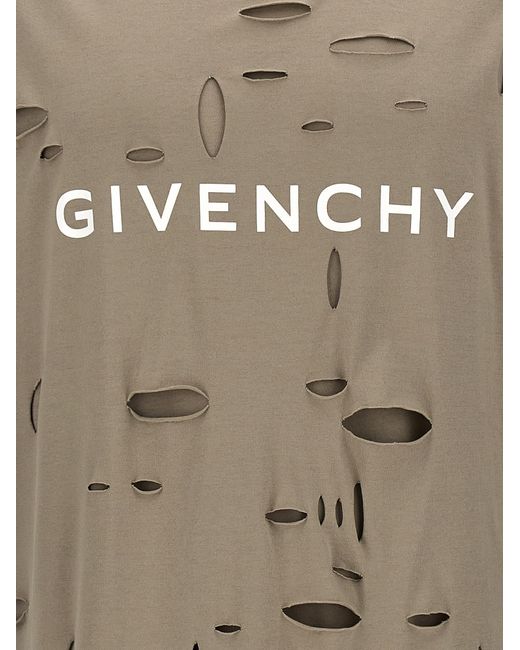 Givenchy Gray T-shirts And Polos for men