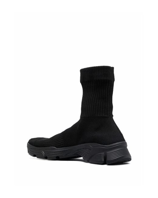 Balenciaga Black Speed 3.0 Logo Sneakers Shoes for men