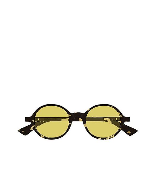 Bottega Veneta White Sunglasses Recycled Acetate Eyewear