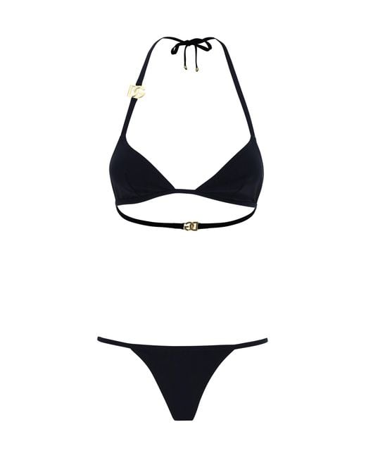 Dolce & Gabbana Blue Swimsuit Nylon Swimwear