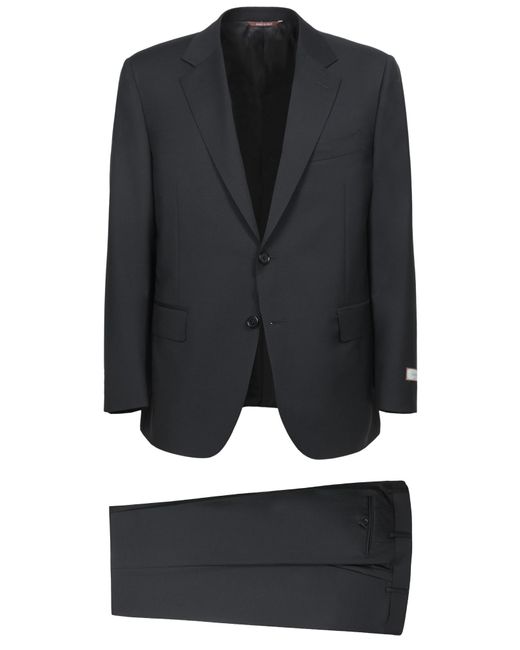 Canali Black Suits for men