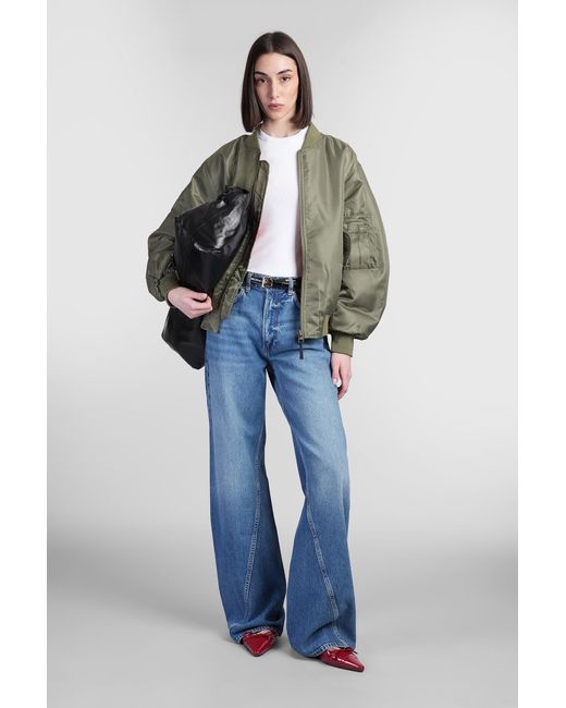 Anine Bing Green Leon Bomber