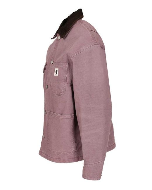 Carhartt Purple Og Michigan Coat Jackets Rose