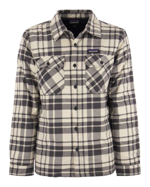 Insulated flannel hot sale