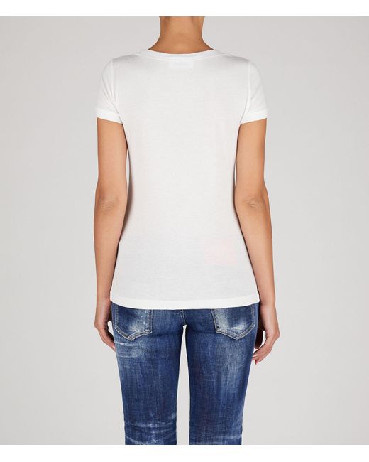 DSquared² White T-shirts