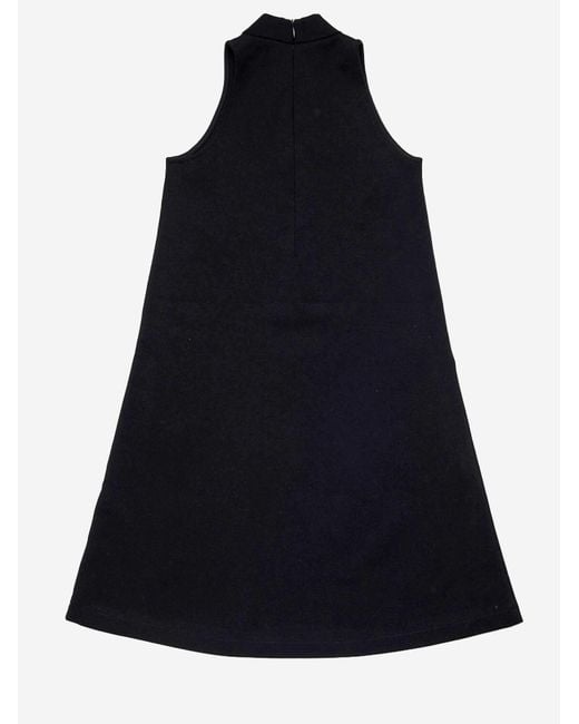DIESEL Black Damy Dress Stretch Viscose Blend