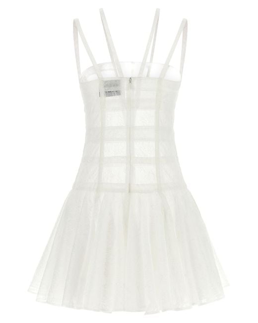 Giovanni bedin White Polyamide Short Dress
