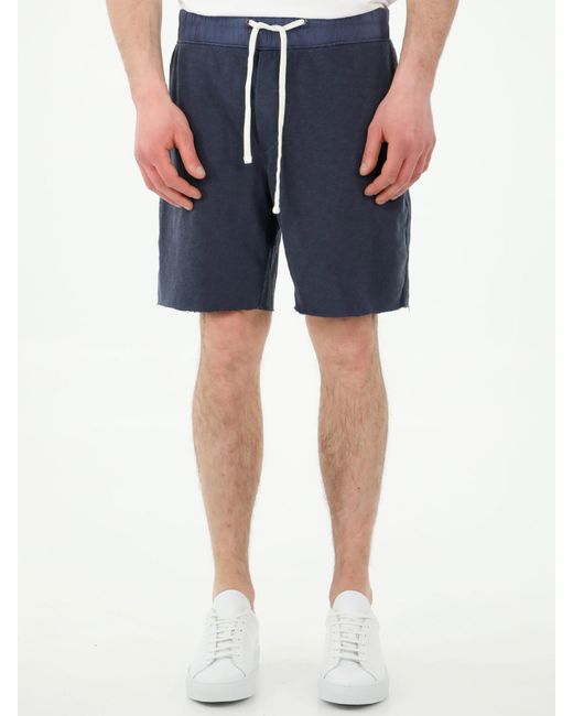 James Perse Cotton Bermuda Shorts in 
