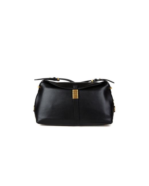 Pinko Black Shoulder Bag Goat Leather Shoulder-Bags