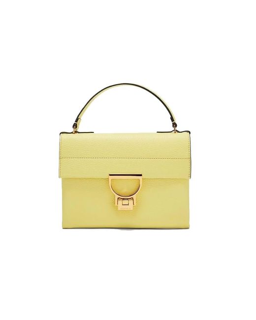 Coccinelle Yellow Arlettis Mini Handbag