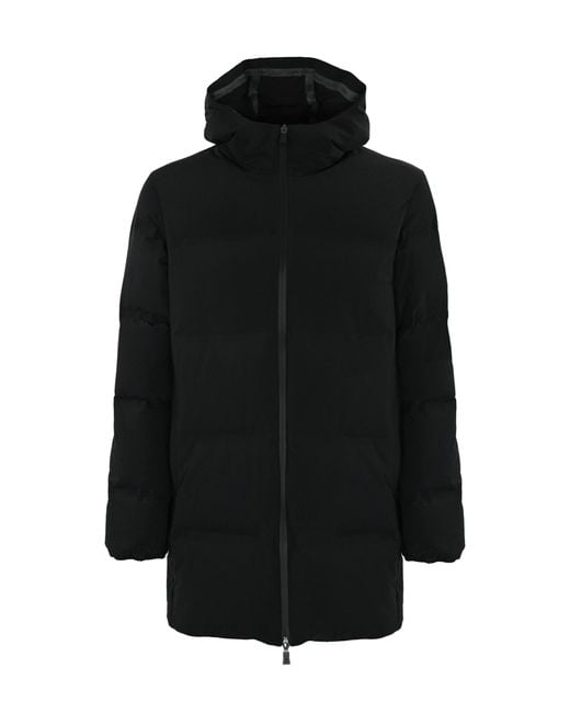 Herno Black Parka Laminar Innew Impact for men