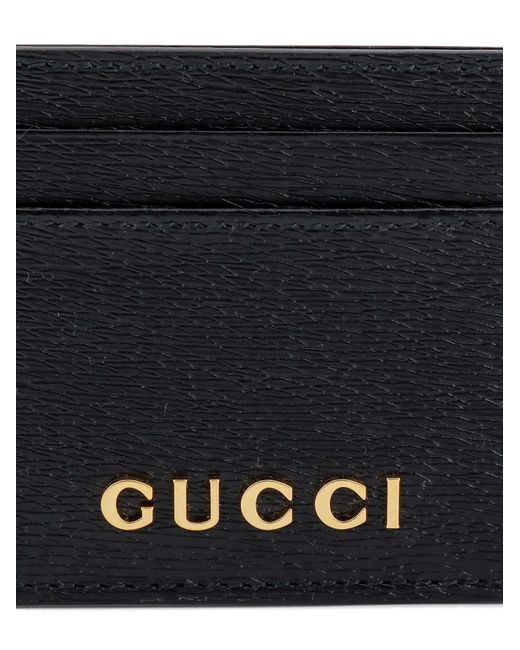 Gucci Black Card Holder for men
