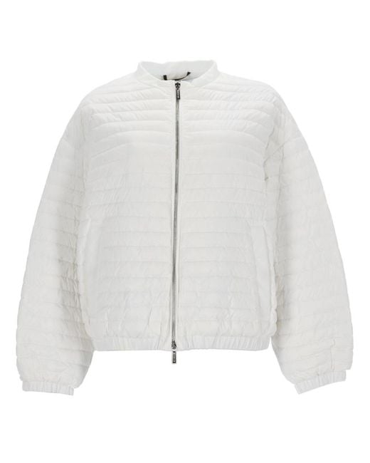 Moorer White Elvira-S3 Jacket Polyamide