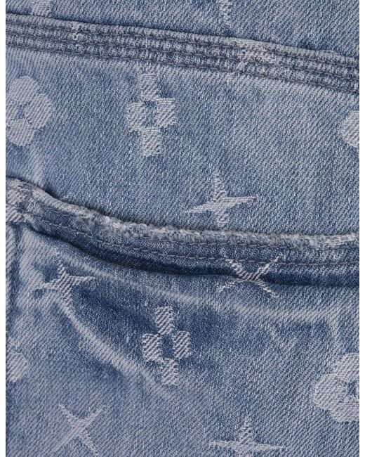 Purple Brand Blue P005 Monogram Jeans for men