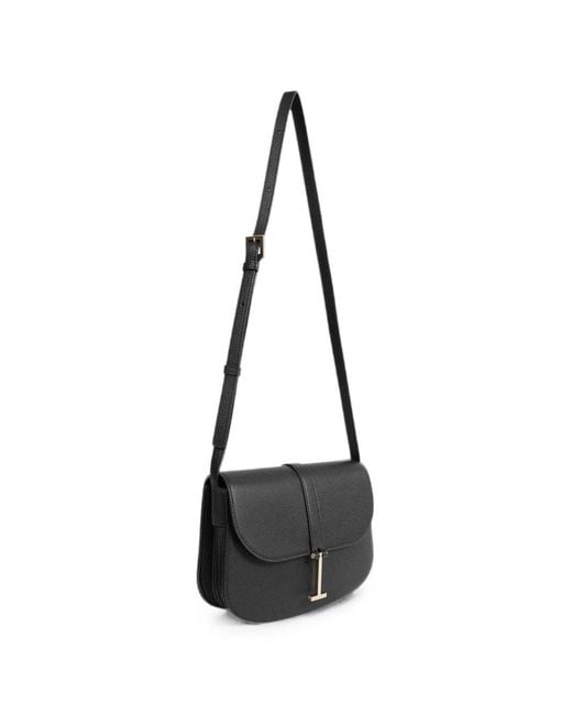 Tom Ford Black Shoulder Bag Calfskin Leather