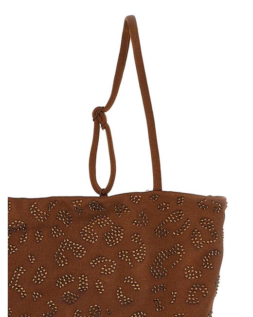 Mc2 Saint Barth Brown Athena Bikini Top
