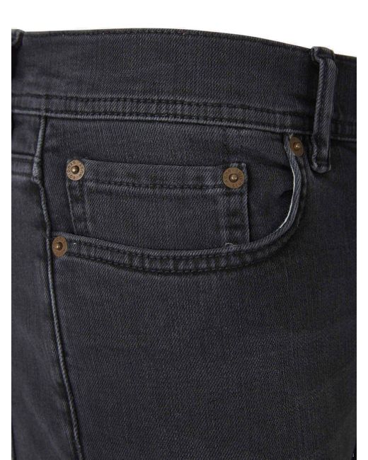 Acne Blue North Mid-Rise Skinny-Fit Jeans for men