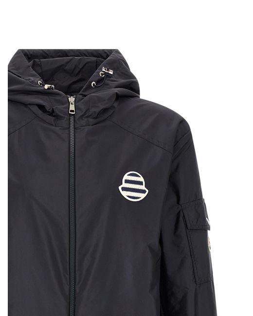 Moncler Blue 'Mornay' Anorak for men