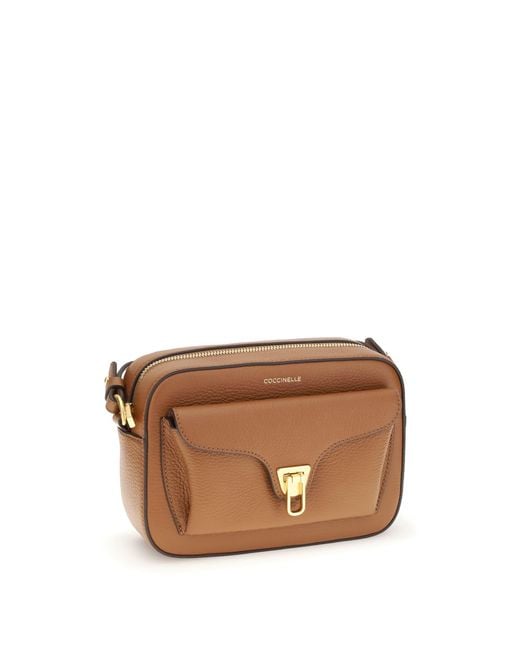 Coccinelle Brown Beat Soft Shoulder Bag