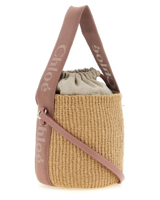 Chloé Natural Paper Handbag Bag
