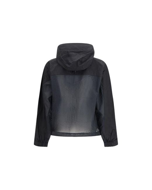Y-3 Blue Cotton Shell Jacket Clothing for men
