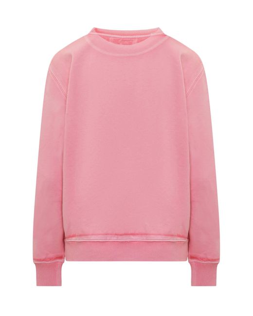 Lanvin Pink Overprinted Sweatshirt