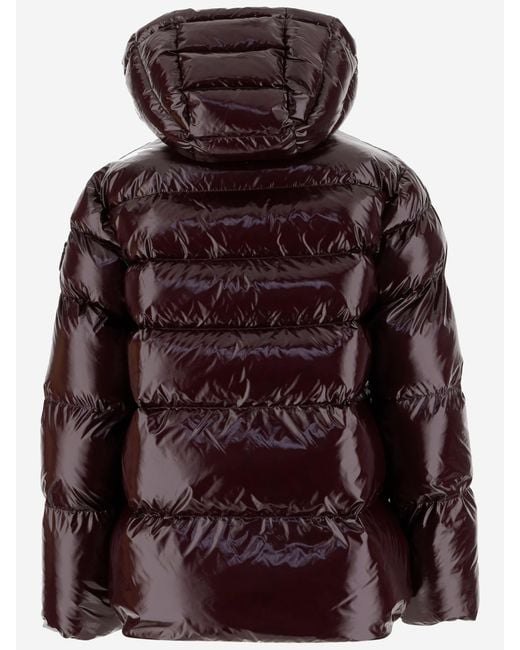 Pinko Brown Nylon Padded Down Jacket